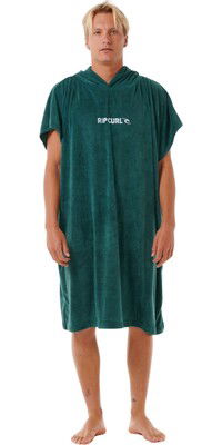 2024 Rip Curl Mnner Brand Hooded Towel 00ZMTO - Blue Green